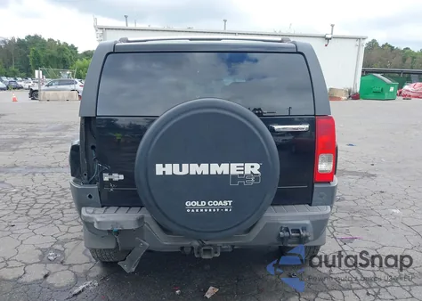 2009 Hummer H3 Suv z USA, uszkodzony, nr VIN 5GTEN13E898101752